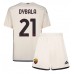 Tanie Strój piłkarski AS Roma Paulo Dybala #21 Koszulka Wyjazdowej dla dziecięce 2023-24 Krótkie Rękawy (+ szorty)
